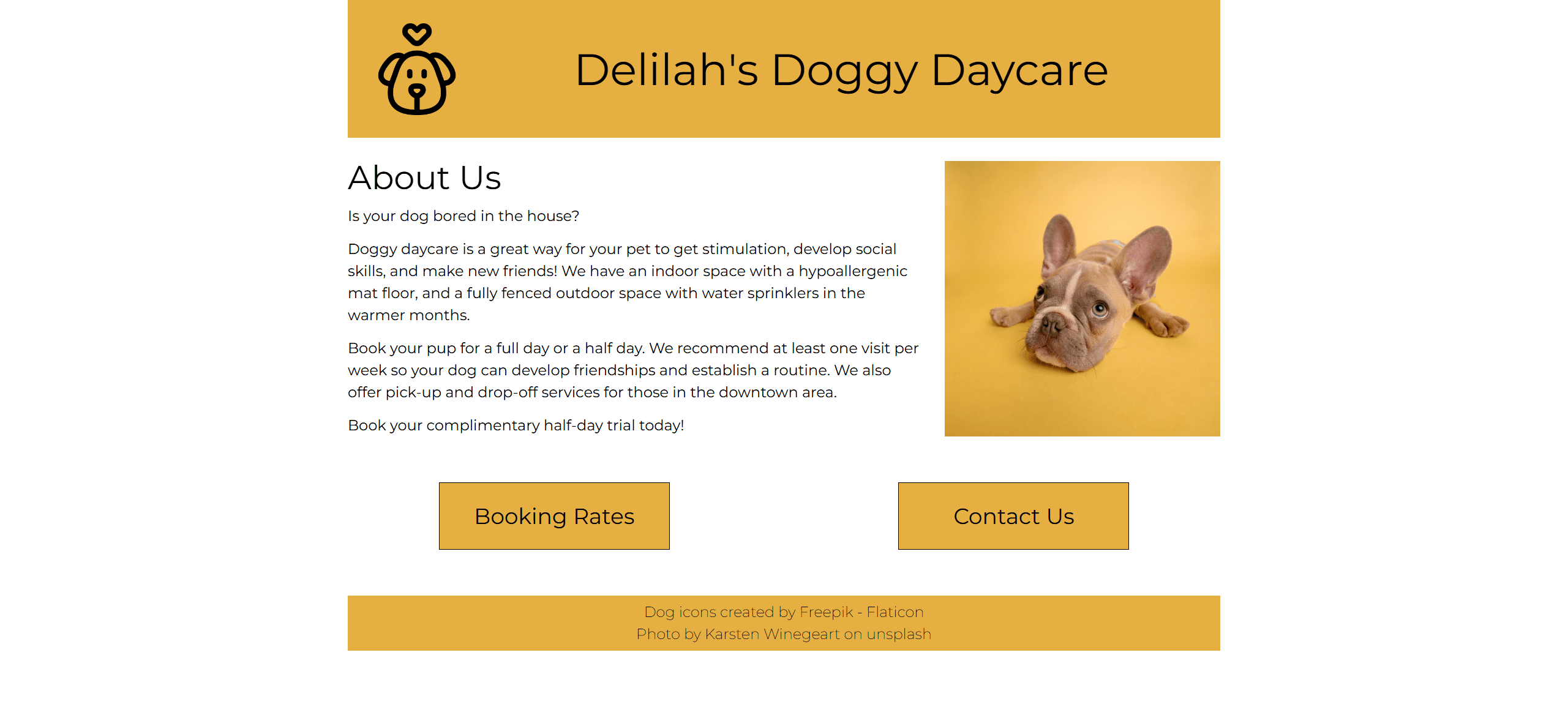 Delilah's Doggy Daycare